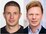 First author Stian Foss (left) and senior author Jan Terje Andersen