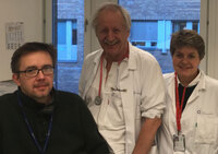 From left: Arne Yndestad, Pål Aukrust and Bente Halvorsen